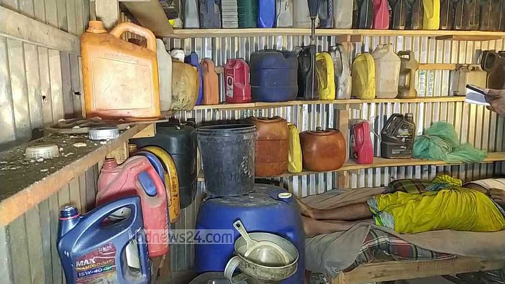 গাজীপুরে মহাসড়কের পাশের জ্বালানি তেলের দোকানে ব্যবসায়ীর লাশ