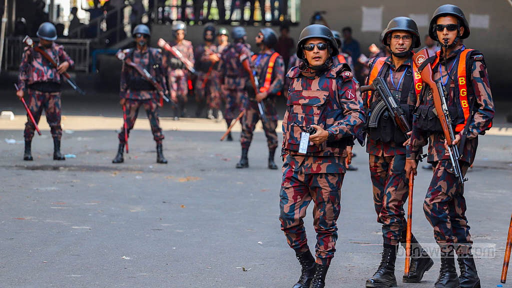 নাশকতা ঠেকাতে সারাদেশে ২২৮ প্লাটুন বিজিবি