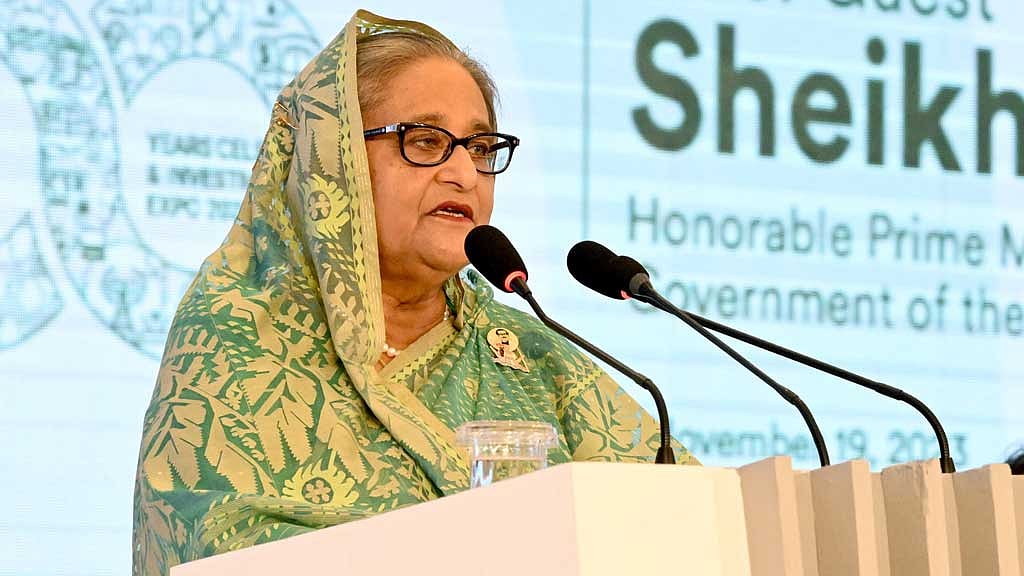 যুক্তরাজ্য ও জার্মানির বাজারকে ছাড়িয়ে যেতে কাজ করছি: শেখ হাসিনা