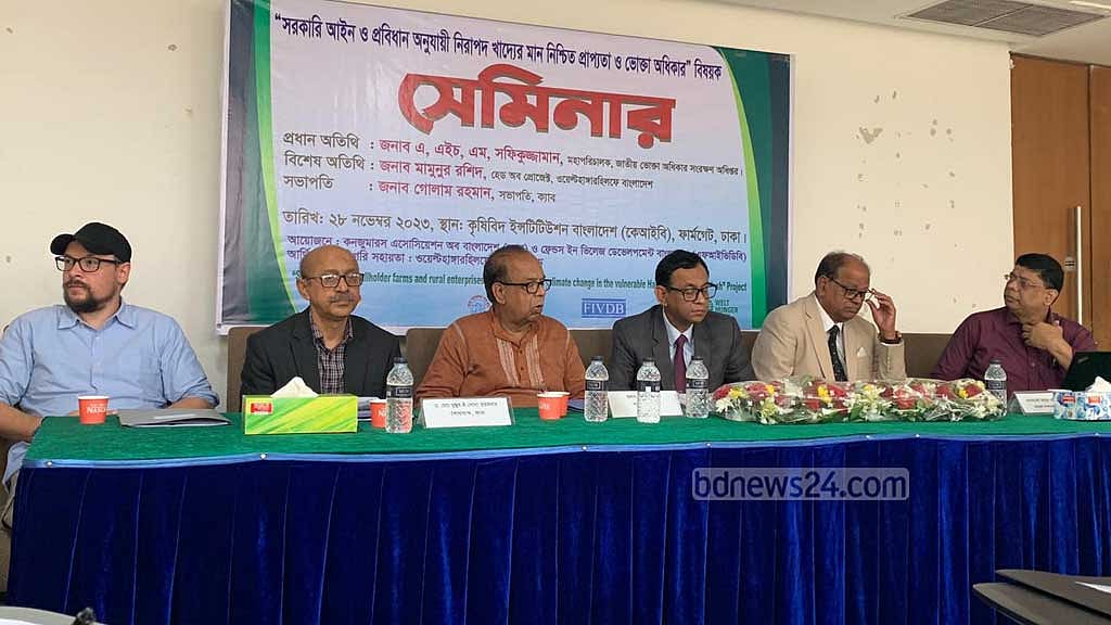 সচেতনতা ছাড়া শুধু অভিযানে নিরাপদ খাদ্য নিশ্চিত হবে না: ভোক্তার ডিজি