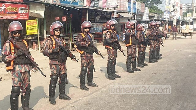 পোশাক কারখানার নিরাপত্তায় বিজিবি