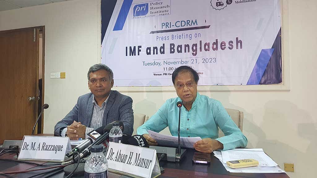 ব্যক্তি কর বাড়িয়ে রাজস্ব আহরণ বাড়ানোর পরামর্শ পিআরআইয়ের