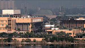 বাগদাদের মার্কিন দূতাবাসে মর্টারের ৭ গোলার আঘাত