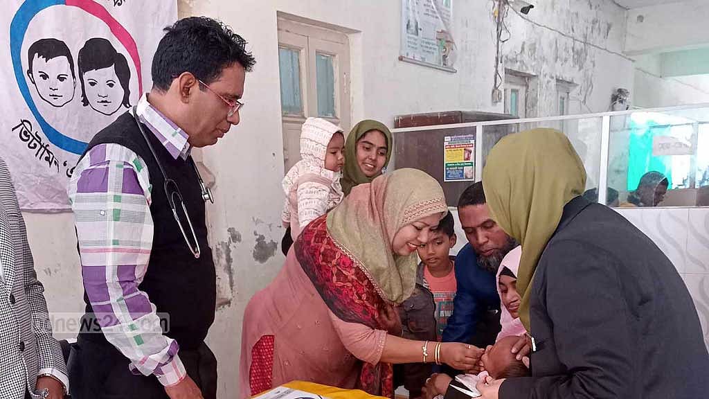 আড়াই কোটির বেশি শিশু পাচ্ছে ভিটামিন ‘এ প্লাস’ ক্যাপসুল