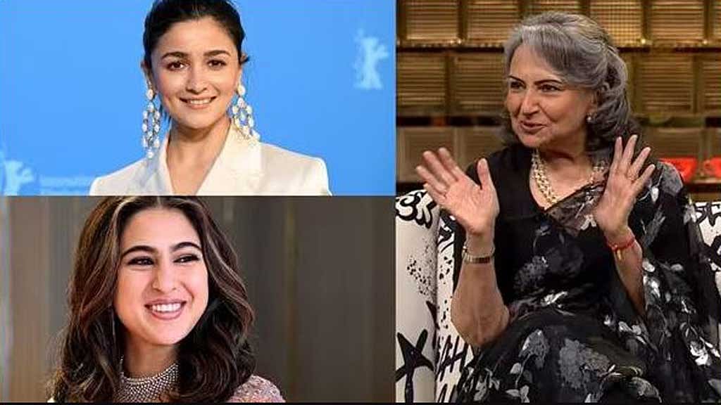 বায়োপিকে আলিয়া ও সারাকে পছন্দ শর্মিলার