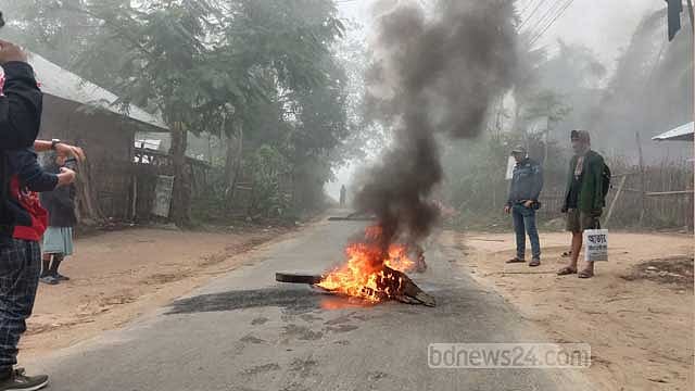 ৪ ইউপিডিএফ নেতা হত্যা: হরতালের পর সোমবার অবরোধ