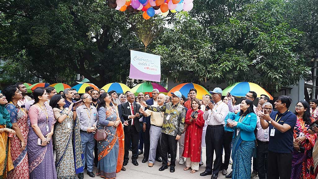 ৬৪ বছরে আইসিডিআর'বি
