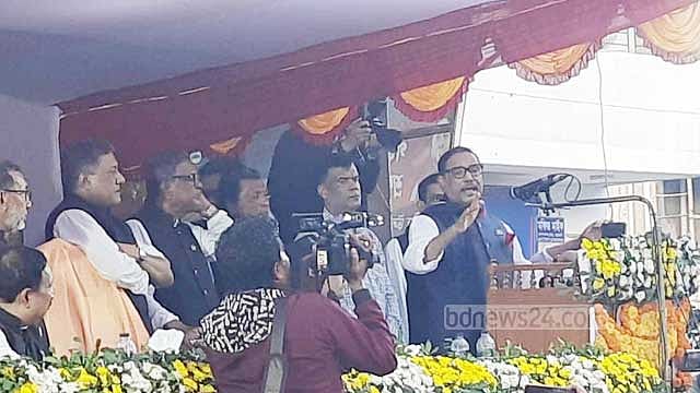 ‘নির্বাচন চান, না ওয়ান ইলেভেন চান’, প্রশ্ন ওবায়দুল কাদেরের