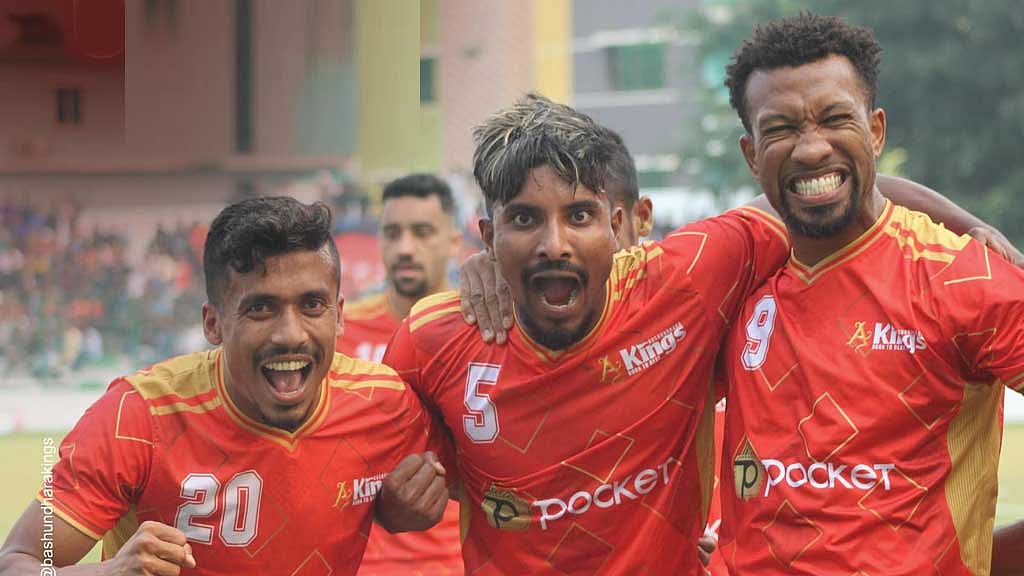 শেখ জামালকে হারিয়ে মোহামেডানের সঙ্গে ব্যবধান বাড়াল কিংস