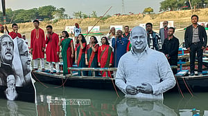 ময়মনসিংহ-৪: ব্রহ্মপুত্রে নৌকা ভাসিয়ে শান্তর প্রচার শুরু