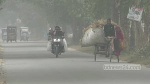 দিনাজপুরে রোদ মিললেও তীব্র শীতের দাপট