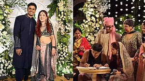 শ্বশুর আমিরের মাথায় পাগড়ি, জামাই নূপুর পরলেন ‘স্পোর্টস ড্রেস’