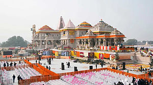 অযোধ্যায় রাম মন্দির উদ্বোধন করলেন মোদী