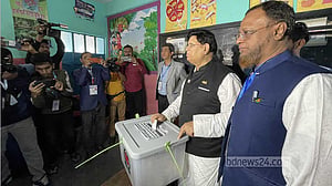 পররাষ্ট্রমন্ত্রী ভোট দিয়ে বললেন, বিএনপির হরতাল ‘ঢং-ঢাং’