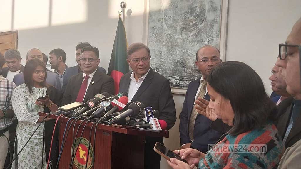 সতর্ক আছি, মিয়ানমারের সঙ্গে যোগাযোগেও আছি: হাছান