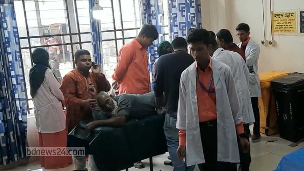 শৈলকুপায় সাবেক ও বর্তমান ইউপি চেয়ারম্যান সমর্থকের মধ্যে সংঘর্ষ