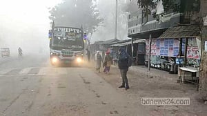 শৈত্যপ্রবাহ: দিনাজপুরে তাপমাত্রা নেমেছে পাঁচে, কুড়িগ্রাম সাতে