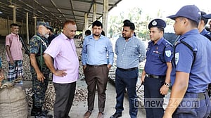কুড়িগ্রামে আলুর আড়ত ও হিমাগারে অভিযান, জরিমানা
