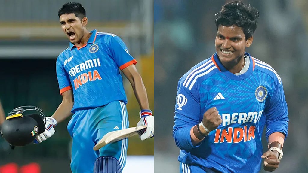 ভারতের বর্ষসেরা শুবমান গিল ও দীপ্তি শার্মা