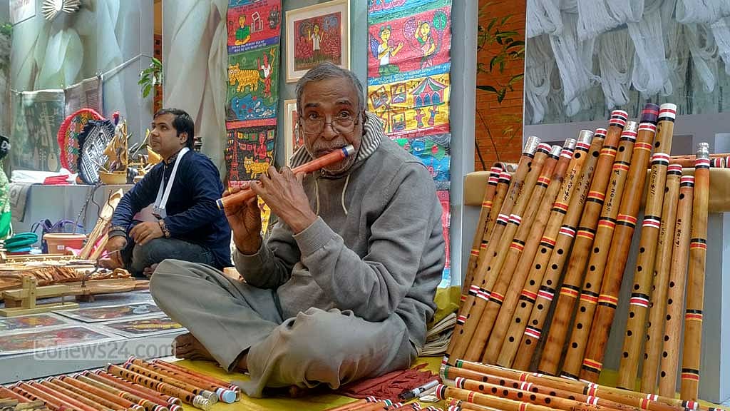 খাদি উৎসবে কমলের বাঁশি, নানা পণ্যের সমাহার