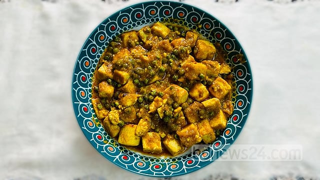 রেসিপি: মটর পনির