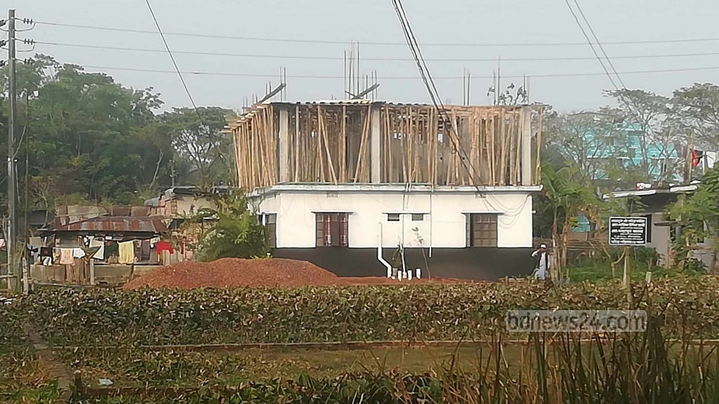 নির্মাণাধীন ভবনে বিদ্যুতস্পৃষ্টে প্রাণ গেল শ্রমিকের