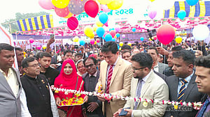 যশোরে ফুলের রাজ্যে উৎসব