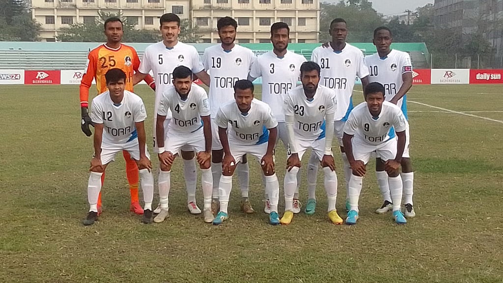 বিবর্ণ শেখ রাসেলকে হারিয়ে দিল ফর্টিস এফসি