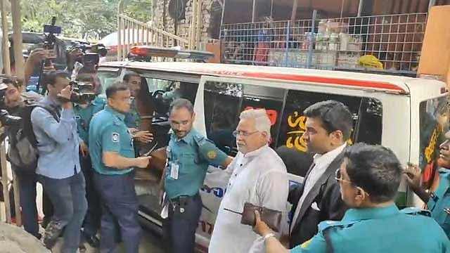 জামিনে হাসপাতাল থেকে কারামুক্ত আমান