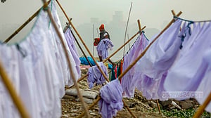 কালো পানি কেড়েছে ধোপাদের জীবিকা