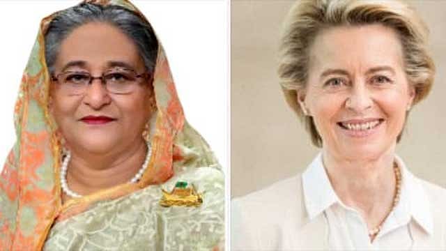 প্রধানমন্ত্রীকে ইউরোপীয় কমিশন প্রেসিডেন্টের অভিনন্দন