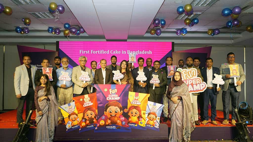 এসিআই ফুডস আনল ‘ভিটামিন ও মিনারেল সমৃদ্ধ’ কাপ কেক
