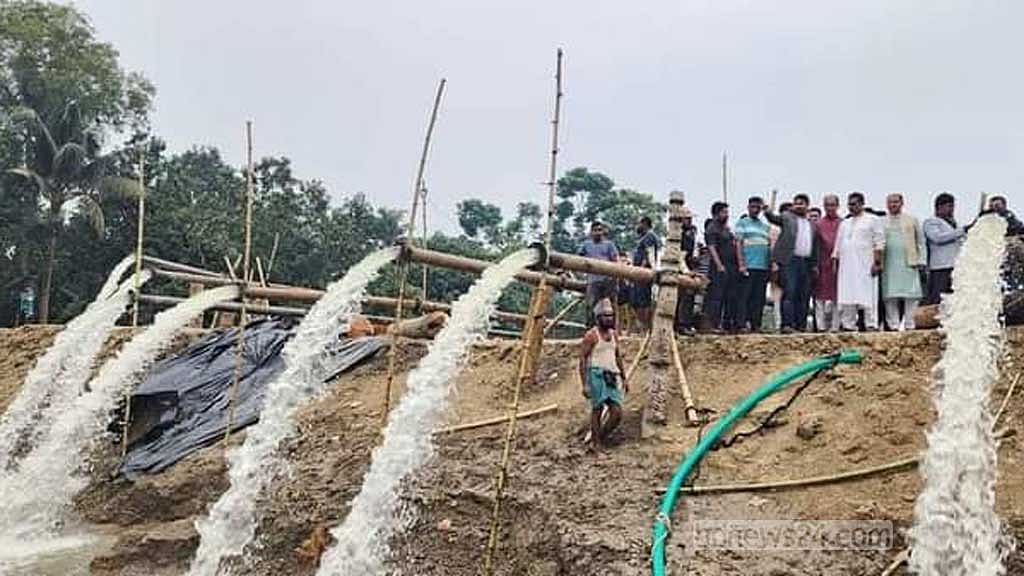 তিন দশকের জলাবদ্ধতা দূর হবে, চাষ হবে ২০০ একরে