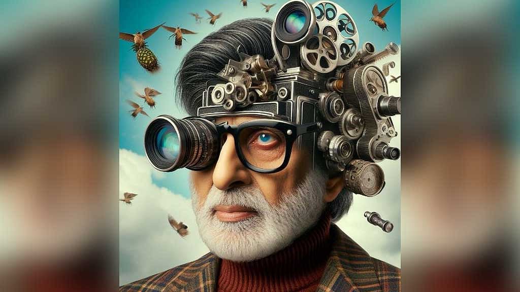 ক্যারিয়ারের ৫৫ বছরে ‘এআই লুকে’ অমিতাভ