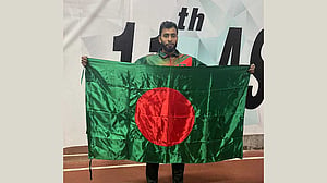 এশিয়ান ইনডোরে হাই জাম্পে মাহফুজুরের ব্রোঞ্জ