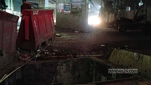 টঙ্গীতে নির্মাণাধীন নালা থেকে মানুষের মাথার খুলি উদ্ধার
