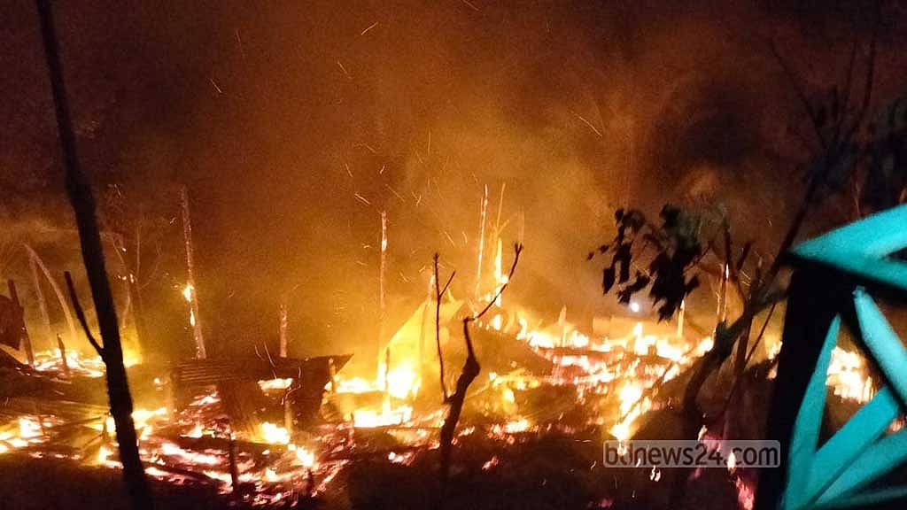 সাজেকে আগুন, পুড়ে গেছে কংলাক পাহাড়ের ২ রিসোর্ট