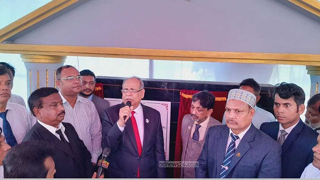 মাদারীপুরে আদালত প্রাঙ্গণে হচ্ছে বিচারপ্রার্থীদের জন্য বিশ্রামাগার