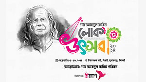 শাহ আব্দুল করিম লোক উৎসবের সহযোগিতায় বিকাশ