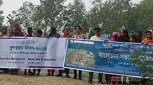 ‘ঝড়-জলোচ্ছ্বাসে রক্ষা করে, তাই সুন্দরবনকে ভালবাসতে হবে’