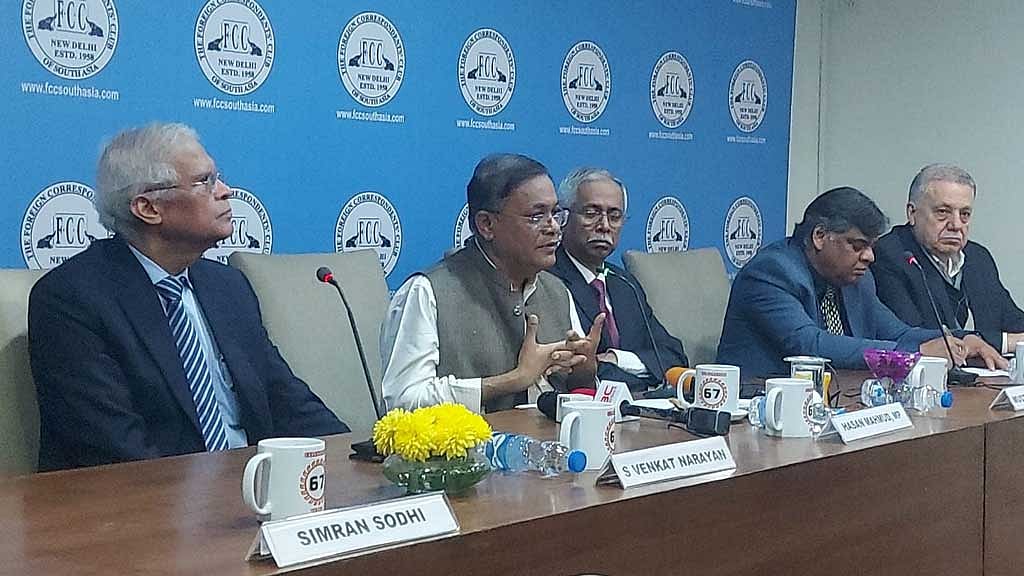 ভারত সীমান্তে প্রাণঘাতী অস্ত্র বন্ধ চান হাছান, তুললেন বিজিবি সদস্য হত্যার কথা