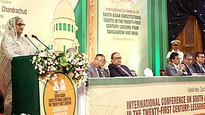 সরকার বিচার বিভাগ স্মার্ট করছে, মানুষ দ্রুত বিচার পাচ্ছে: প্রধানমন্ত্রী