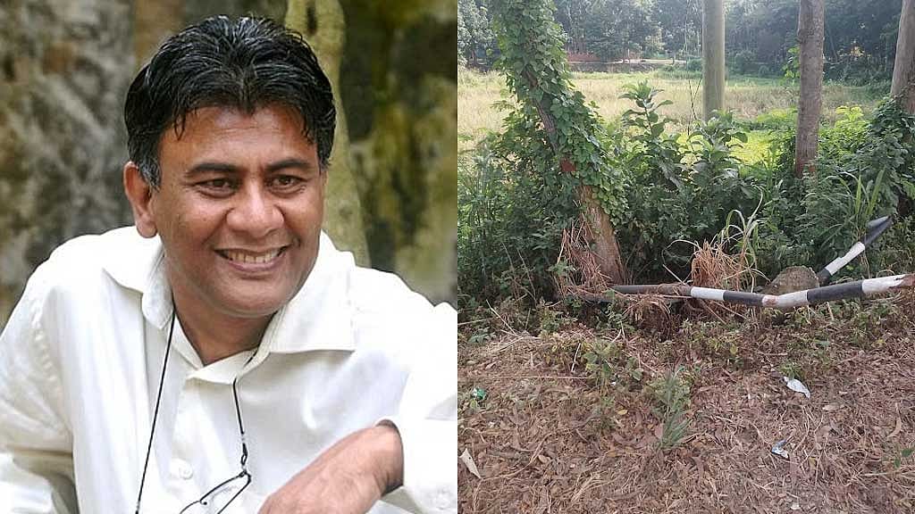চলচ্চিত্রকার তারেক মাসুদের বাড়ির পাশের সাইনবোর্ড ভেঙেছে কারা?