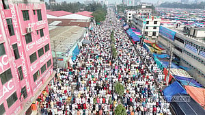 তুরাগ তীরে জুমার নামাজে ‘৪০ লাখ’ মানুষ