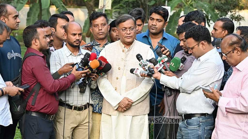 বিডিআর বিদ্রোহ নিয়ে রিজভীর বক্তব্য ‘পাগলের প্রলাপ’: হাছান