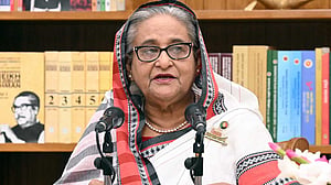 টাঙ্গাইল শাড়ি আমাদের, কেউ নিতে পারবে না: প্রধানমন্ত্রী