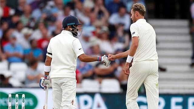 কোহলির অনুপস্থিতিতে ব্রডের আক্ষেপ