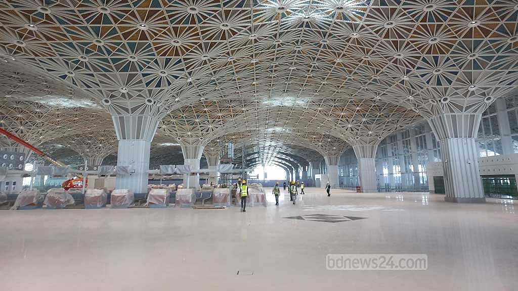 শাহজালালের থার্ড টার্মিনাল পুরোপুরি চালুর অপেক্ষা