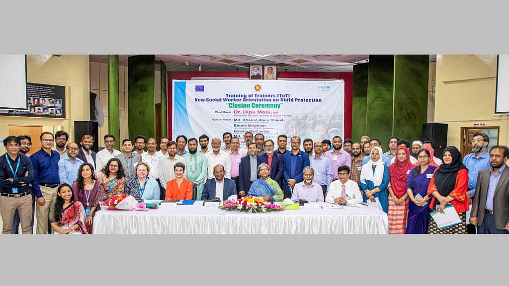 শিশু সুরক্ষায় সমাজকর্মী বেড়েছে ৪০%