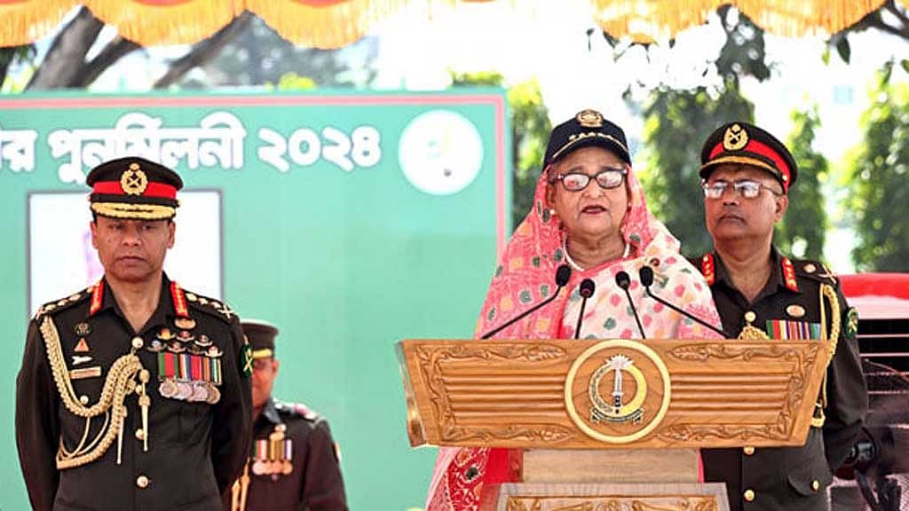 সশস্ত্র বাহিনীকে সক্ষম করে তোলা হচ্ছে: প্রধানমন্ত্রী